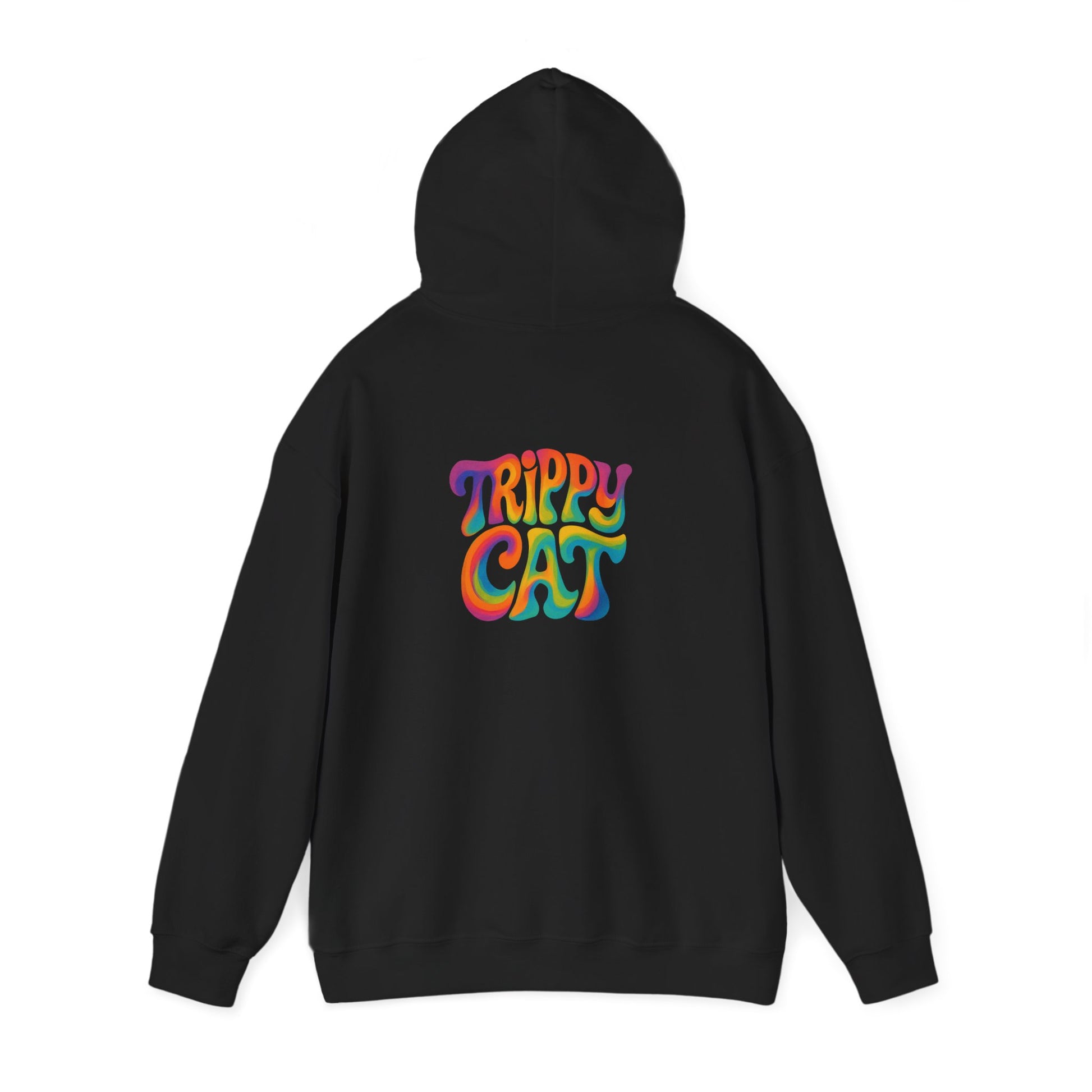 Trippy Hooded Sweatshirt (Black)