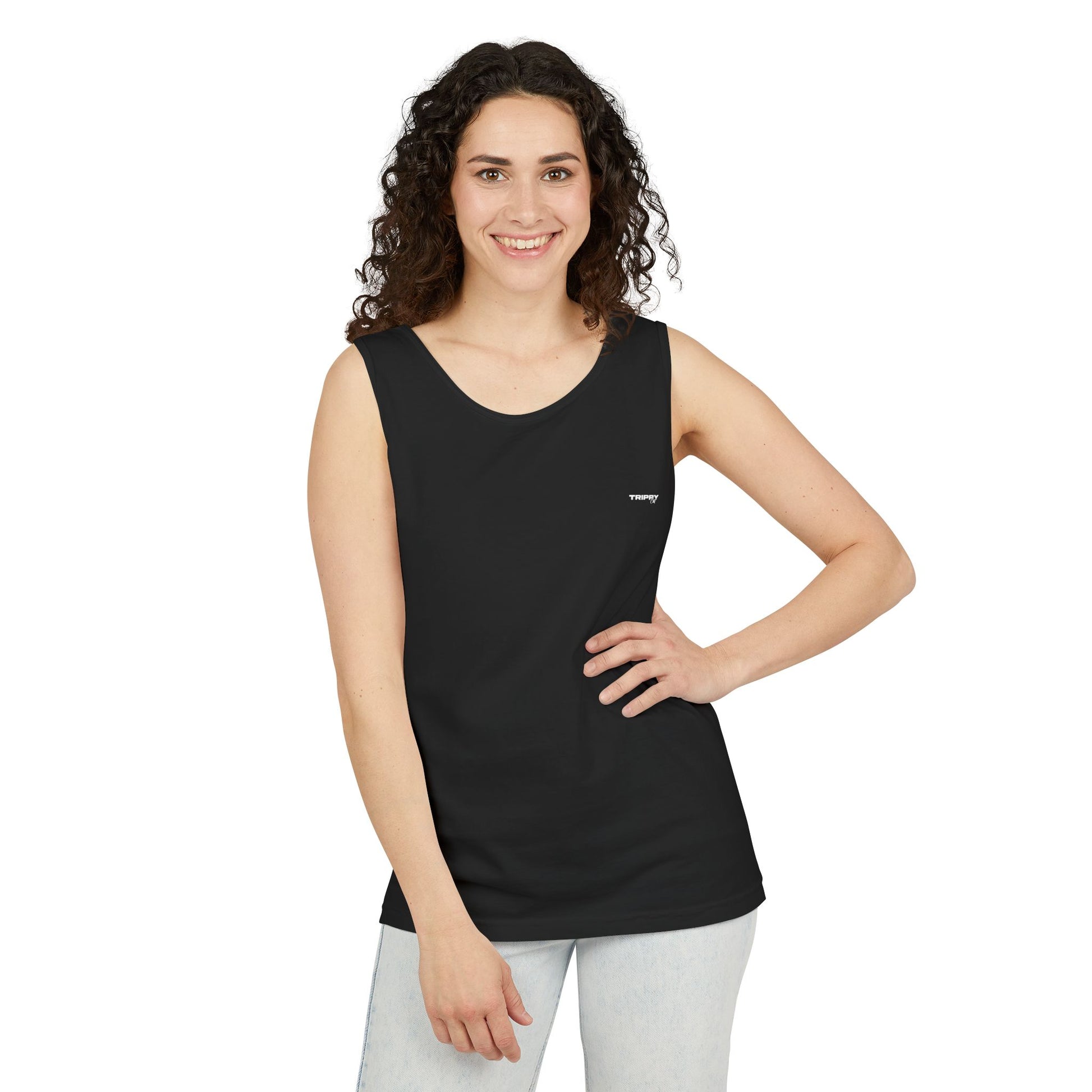 Trippy Tank Top (Black)