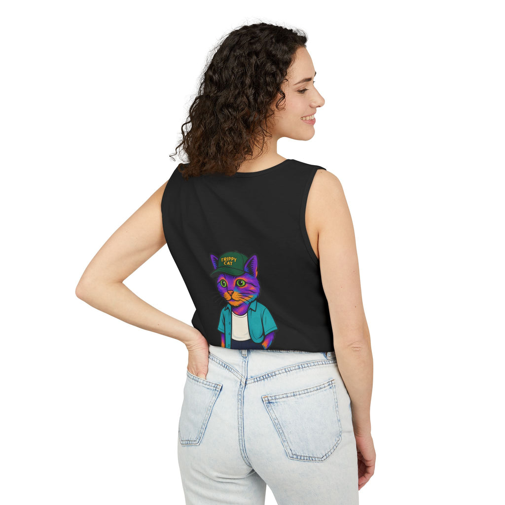 Trippy Tank Top (Black)