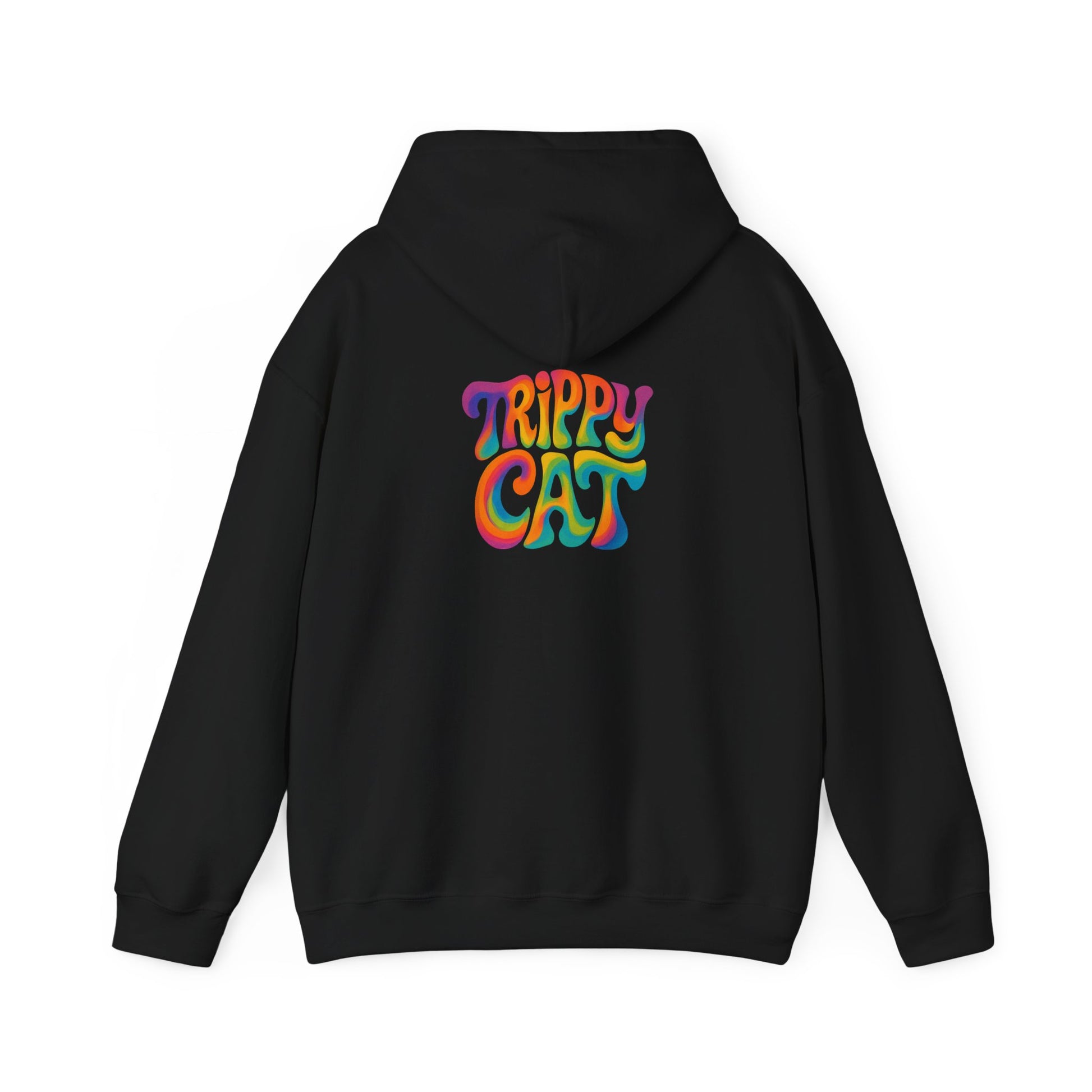 Trippy Hooded Sweatshirt (Black)
