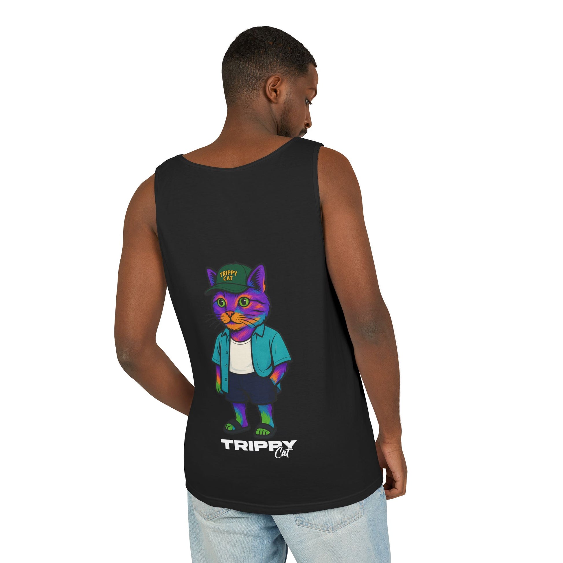 Trippy Tank Top (Black)